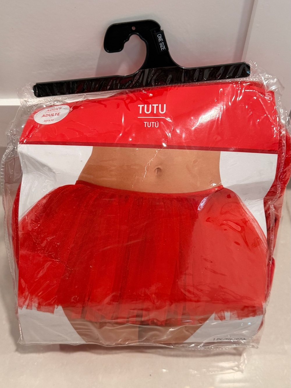 Red Adult Tutu Skirt - One Size